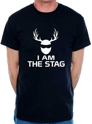 I Am The Stag Funny Unisexs Night Do TShirt Simple Graphic Printed Tshirt Tops Classics Allmatch Unisex Shortsleev Unisex Clothing