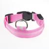 1pc LED Dog Anti-lost Collar Glowing Luminous Dog Safety Night Light Flashing Necklace for Small Medium Large Dogs Collars Leads