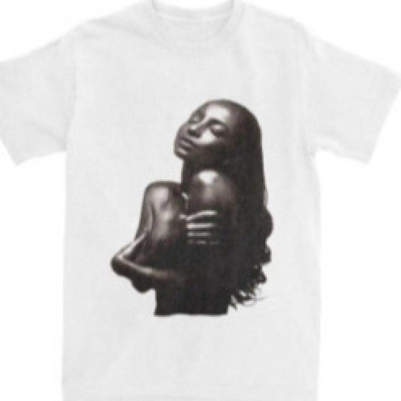 New hip-hop street short-sleeved summer creative bottoming shirt pure cotton T-shirt