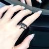 Niche Design Butterfly and Snake Rings: Stylish High-End Jewelry Set for Trendy Girls
