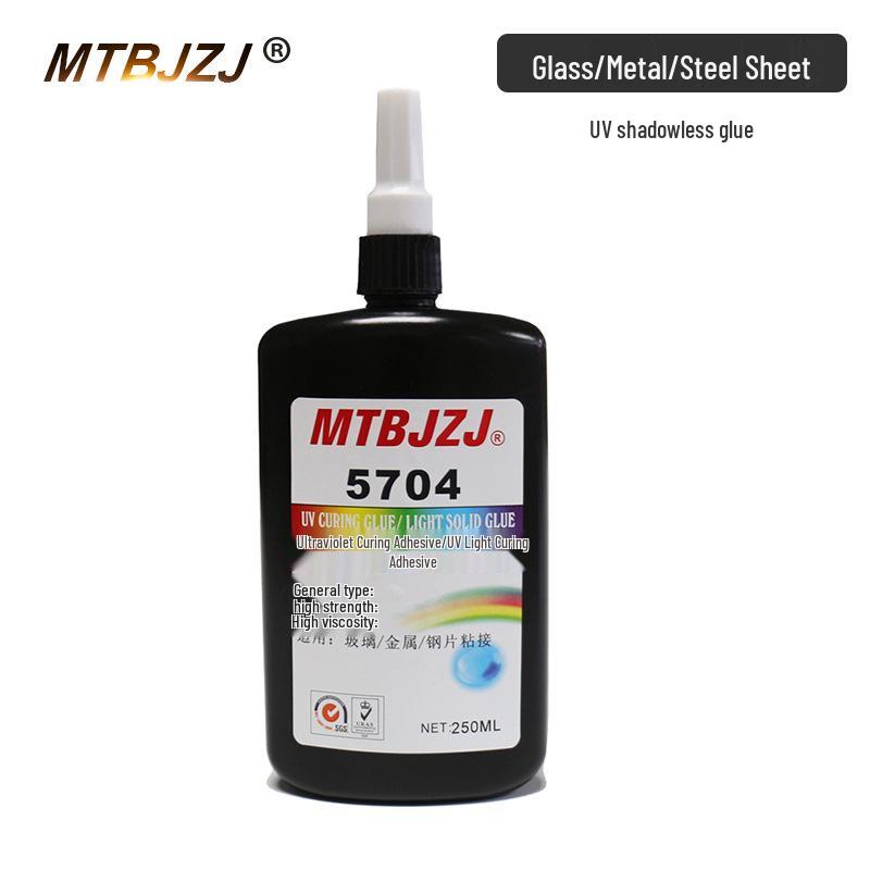 5704UV Clear Shadowless Adhesive for Glass Bonding