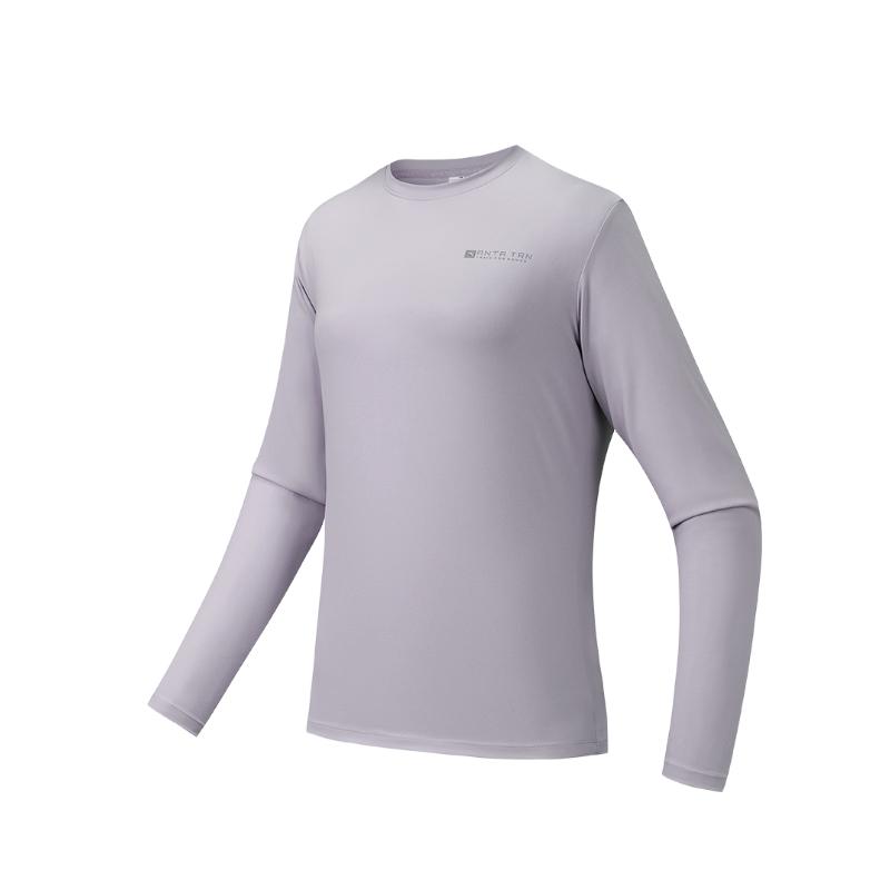 

Anta Autumn Comprehensive Training Moisture-Wicking Lightweight Fleece Long Sleeve T-Shirt Men Tops 952547408-4 2XL
