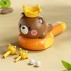 Suspended Ball Toy for Oral Interactive Whale Bear Motor Development Design Trumpet Play Toy with Dual