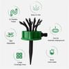 Large Area Garden Sprinkler Rotating Nozzle Lawn Sprinkler  Watering System
