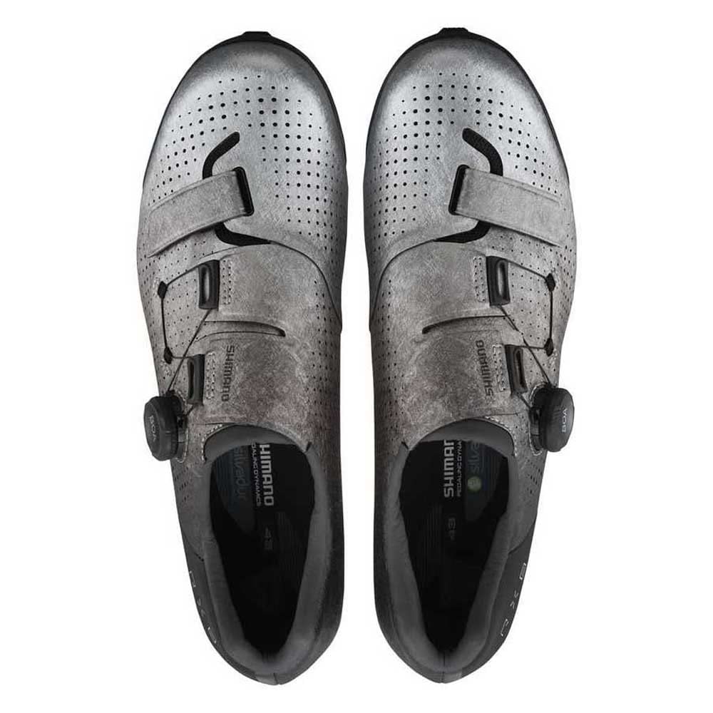SHIMANO RX8 Silver SPD Shoes ESHRX801MCS01S42000 Medium 42.0 (26.5cm) (SH-RX801) Gravel/Adventure