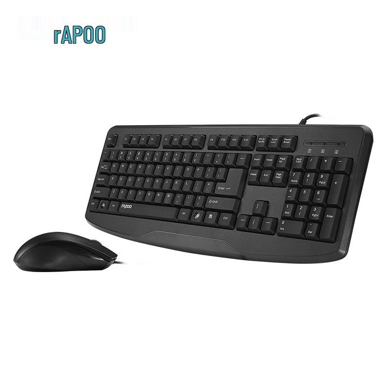 Rapoo NX1720 Wired Optical Keyboard and Mouse Combo