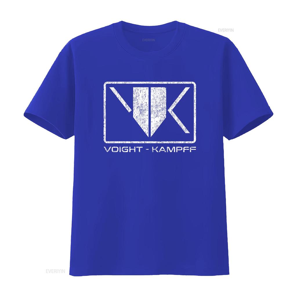 VOIGHT KAMPFF Cotton T Shirt Stylish Design vintage Washed Breathable Comfortable Casual Slightly Unisex graphic