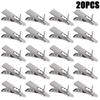 50/20/10/1Pcs Mini Metal Clips Xmas Flower Fixed Clip Christmas Tree Hanging Pendent Ornament Wedding Party Supplies Decoration
