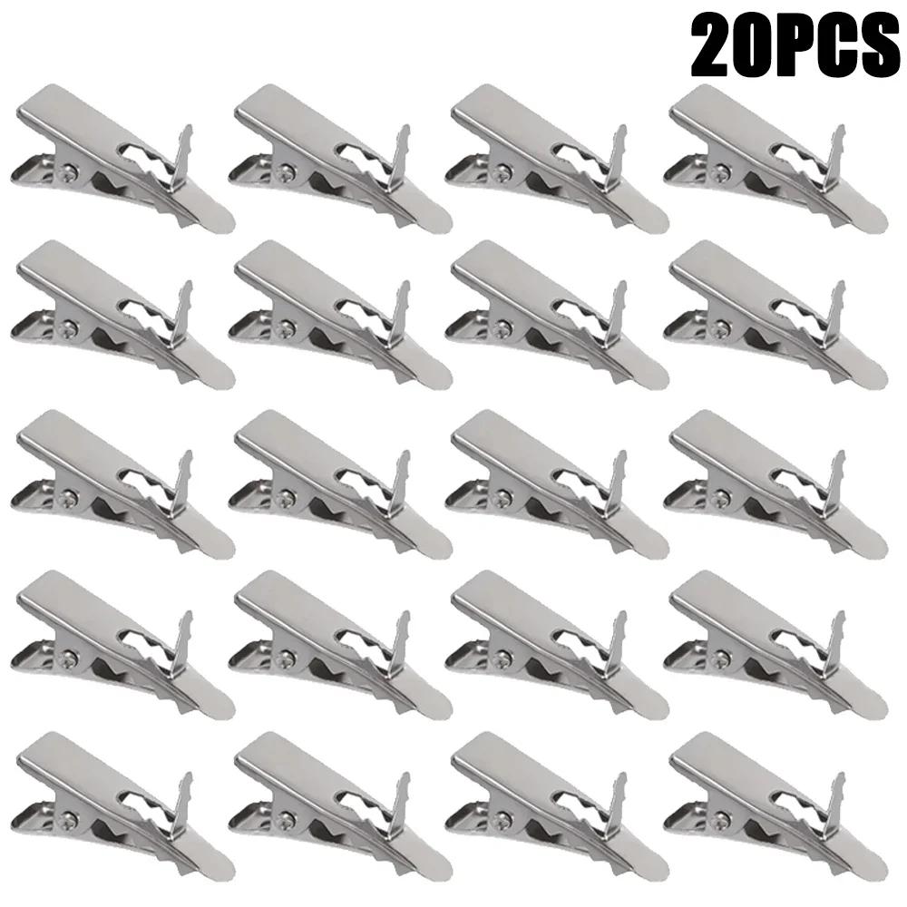 50/20/10/1Pcs Mini Metal Clips Xmas Flower Fixed Clip Christmas Tree Hanging Pendent Ornament Wedding Party Supplies Decoration