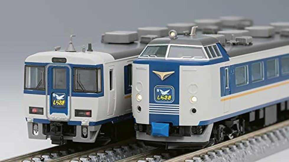 Tomytec TOMIX N gauge 485 series express train Shirasagi, new paint set C 3 cars 98652 model train