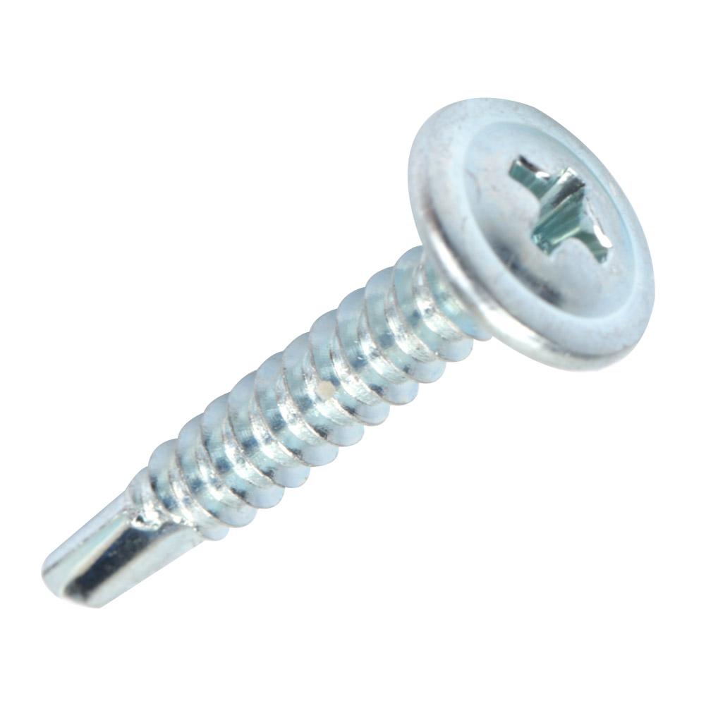50pcs M4.2 Truss Head Self Drilling Self Tapping Screws Set Drilling Tail Screw (M4.2*19)