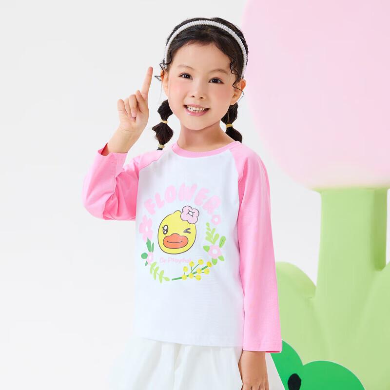 

B.Duck Girls Long Sleeve Cotton T-Shirt 160CM