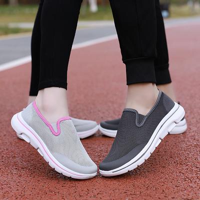 Men's Sliding In Walking Shoes Lightweight and Non Slip Flat Running Shoes Couple Tennis Mesh Women Summer Shoes Casual Sneaker