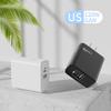 120W GaN Charger with A+C Ports, 65W Output, EU/US/UK Plug for Mobile Devices