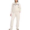 Nike Sportswear Phoenix Fleece Logo FW24 Outdoor Casual Sports Pullover Long Sleeve Jacket Women Jackets Off-White FV7680-104