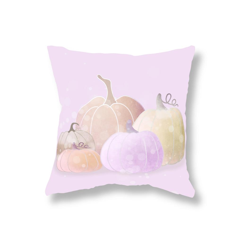 Pumpkin Cat Throw Pillow Cover Bohemian Abstract Simple Geometric Set Sofa Decor Room Office Game Chair Cushion  Home