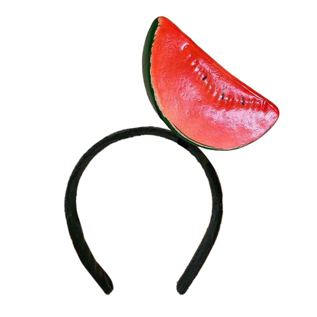 Novelty Knitted Headbands Stuffed Vegetables Hairbands Comfortable Costume Headpiece for Party Costume Accessory