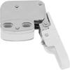 2pcs Inset Doors Compatible Push To Open Lock ABS Material Spring Loaded Latch  Bedroom Cupboards