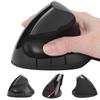 Vertical Mouse Black Wireless Office Gaming Rechargeable Computer Accessories HH‑111