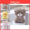 Cuddly Mini Plush Toy Keychain Featuring Bear Rabbit Duck And Dog For Accessories