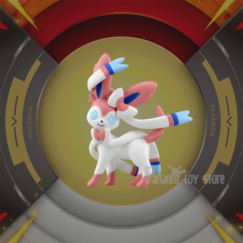 Pokémon Tomy Toy Figures Eevee Leafeon Sylveon Umbreon Espeon Flareon Vaporeon Jolteon Glaceon Pvc Action Collection Toy