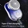 Men's Portable Razor Mini Pocket Travel Razor Wireless Detachable Shaver Facial Beard Hair Trimmer Hair Beard Trimmer Remover To