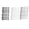 Pack Of 10 Christmas Garlands Ties for Mantles Stocking Holder Cable Organizers Reusable Silicone Adhesive Hook