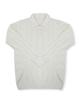DEVERRMAN Textured Polo Knit (White)
