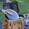 Camping Organizer Bag 30L Large capacity Insulated Folding Box for Picnic Tableware  Field Equipment Waterproof  Storage bags