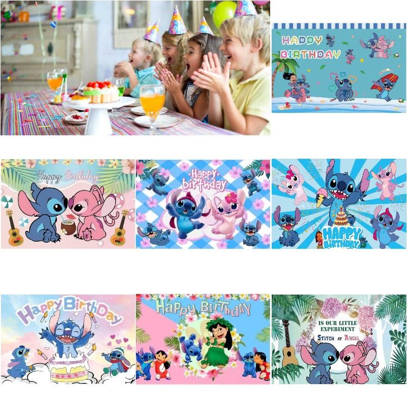 Lovely Lilo Stitch Party Studio Decors Background For Birthday Celebrations!