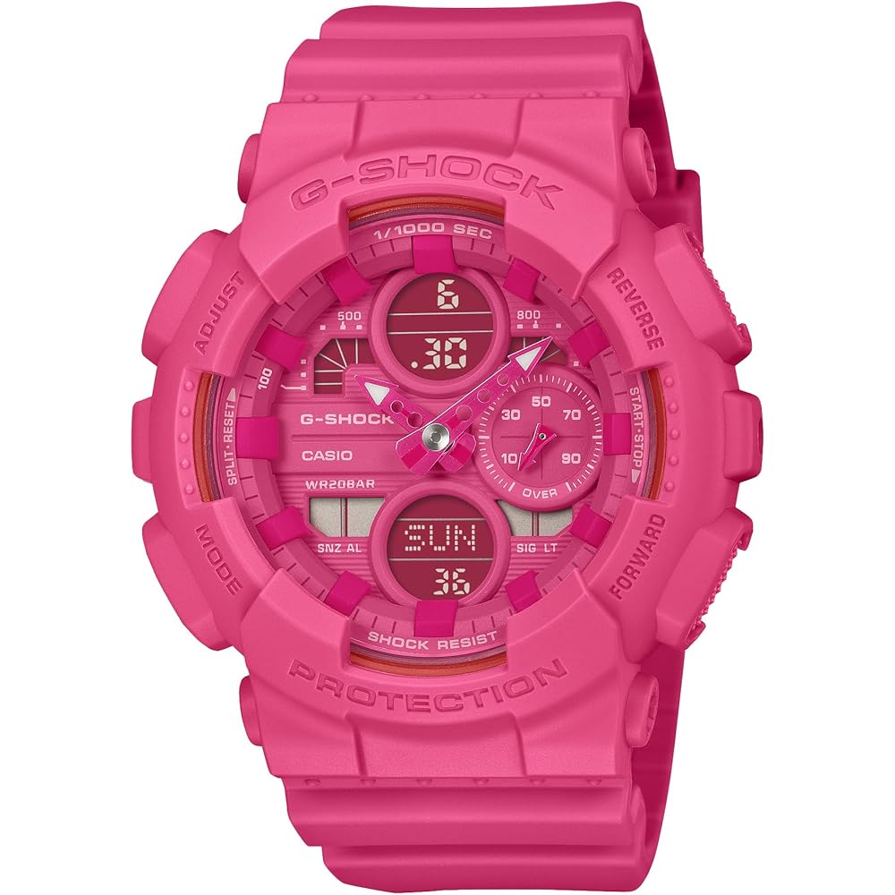 

Casio G-Shock GMA-S145PK-4AJR Women s Watch Pink Eco-Friendly Material
