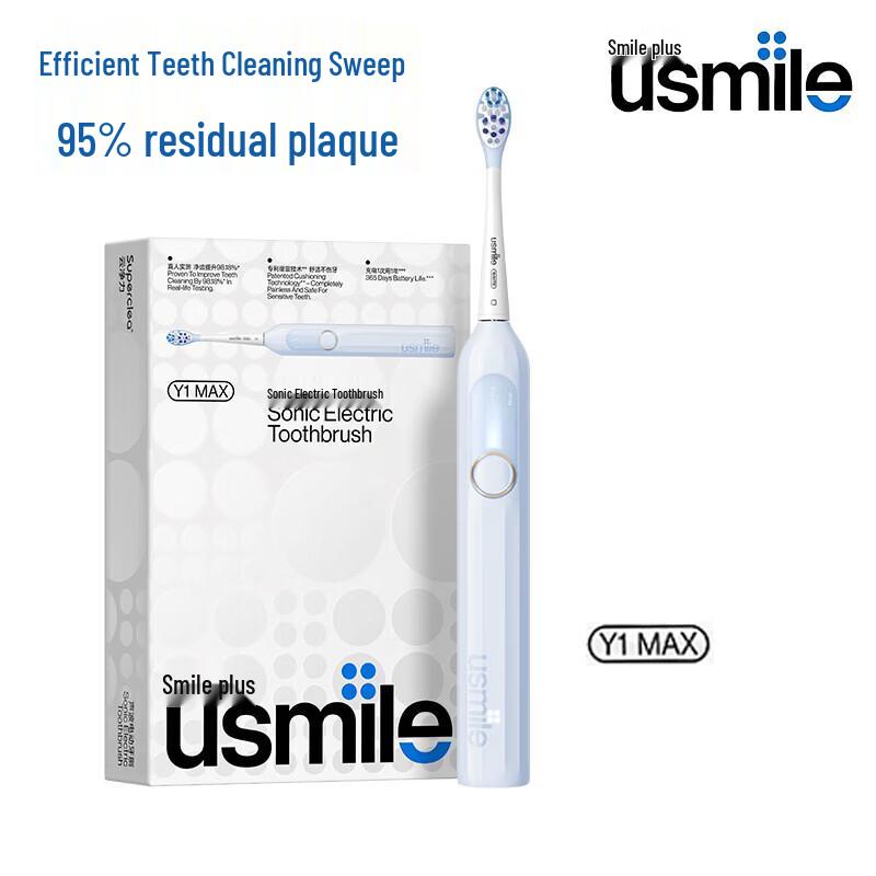 

usmile Y1 MAX Sonic Electric Toothbrush CN plug (adapter included)