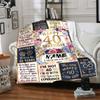 Golden 40Th Celebration Blanket Comfortable Texture For Sofa Couch Office Bed Picnics Allseason Use Cozy Home Lovers Ideal Gift For Birthday