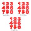 9 PCS Silicone Chocolate Mold Number Shaped Chocolate Baking Gadget Non-stick Silicone Mousse Mold Candy Mold DIY Moulds