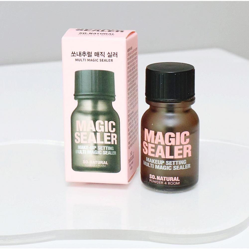 Lumi Black So Natural No Smudging! Makeup Setting Magic Sealer 10ml Long-lasting Fixer, 1 Piece