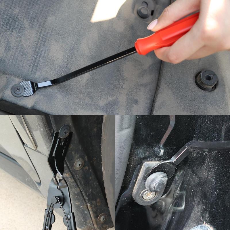 Car Headlight Repair and Installation Tool Kit Car Trim Rivet Removal Pry Bar Clip Removal Pliers Interior Trim Removal Tools