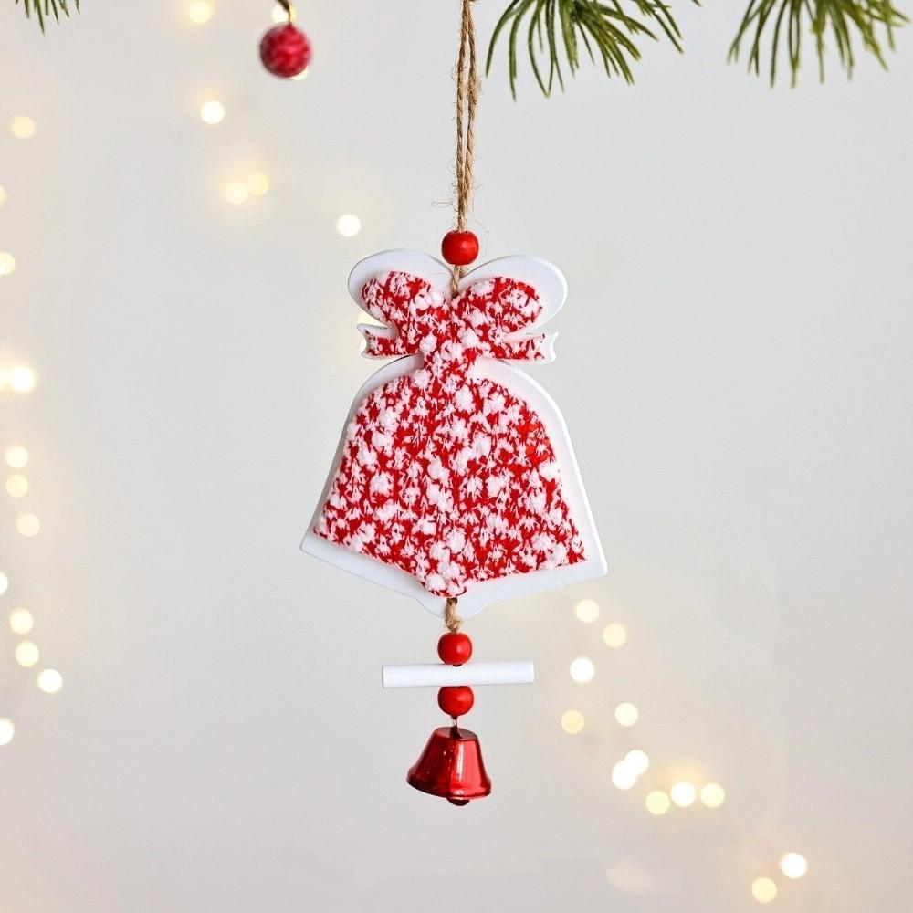 Wood Xmas Tree Star Ornaments Decorative Christmas Hanging Pendants  Outdoor Decor