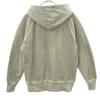 GP embroidery Long sleeve Zip hoodie L gray Men's Used