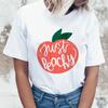 Peach Juice T Shirt Women Japanses Aesthetic Grunge T-Shirt Women Girls 90S Kawaii White Tee Summer Casual Fashion Top