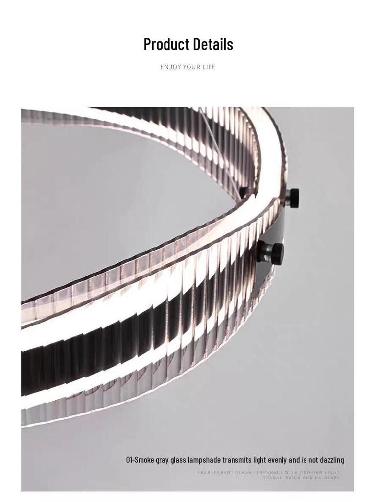 Nordic Minimalist Italian Modern Chandelier for Living Room and Dining