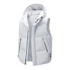 Hooded Down Cotton Vest Men's Autumn and Winter Thickened Thermal Vest Casual Simple Vest Couple Top Tide