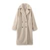 Cappotto oversize in pile da donna stile pendolare Miscela di cashmere Taglia moda S XS M L