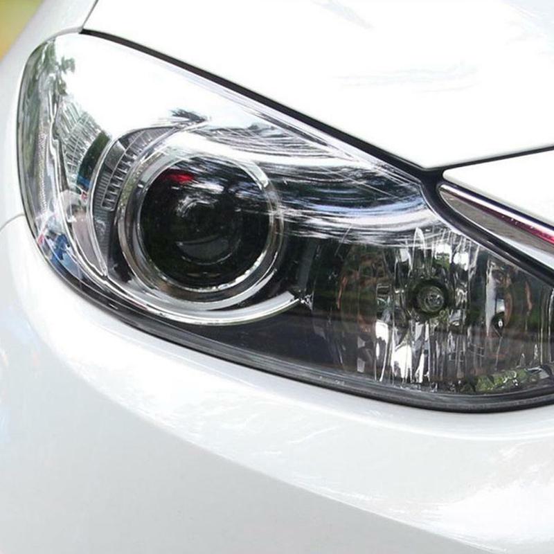 Car Light Protection Vinyl Wrap Transparent Film for Taillights Headlights UV and Heat Resistant (60 80 Characters)