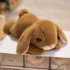 Fragrant long-eared rabbit cute animal palm treasure plush toy doll doll soothes sleep to accompany study and work