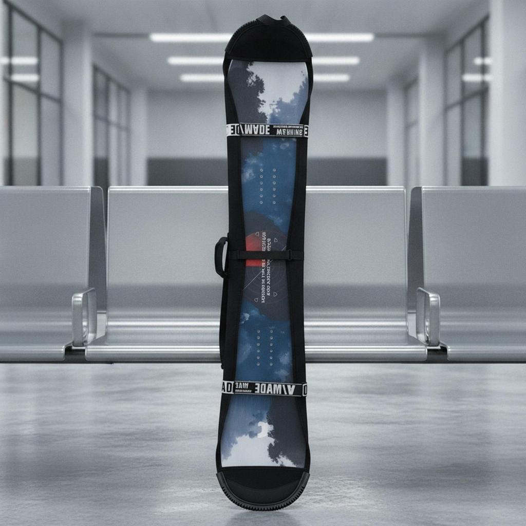 Padded Snowboard Bag Safeguarding Case Long-Lasting Luggage