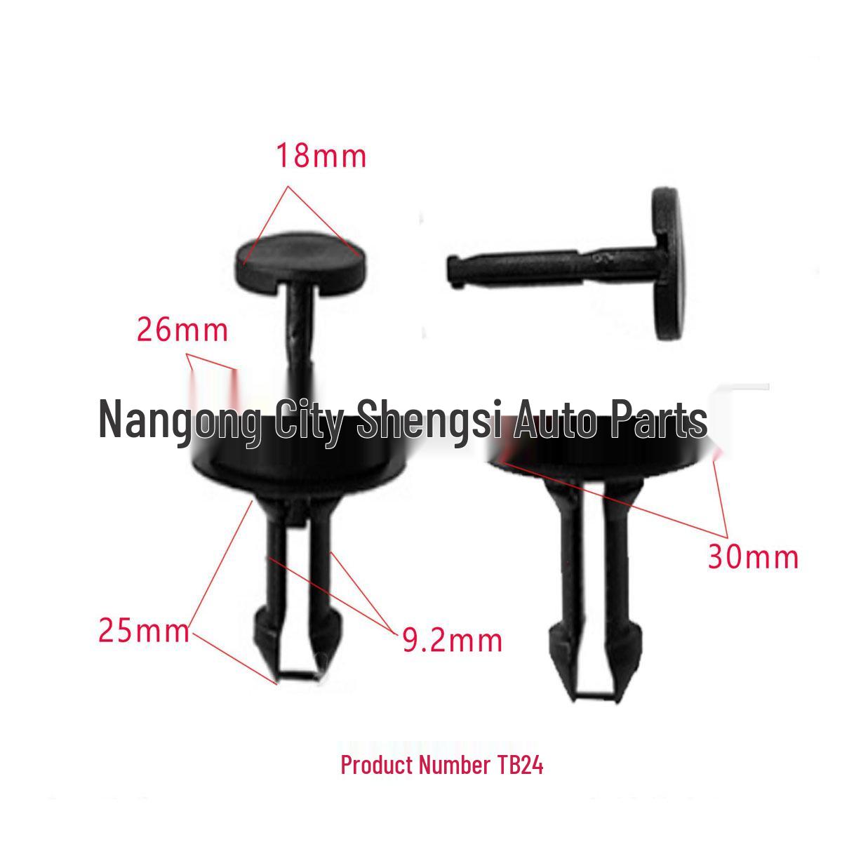 

Ford Truck Bumper Air Deflector Rivet Clip Decoration Kit 10000 Quantity