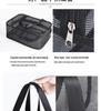Mesh Toiletry Bag for Men & Women - Large Capacity, Portable Travel Shower Bag