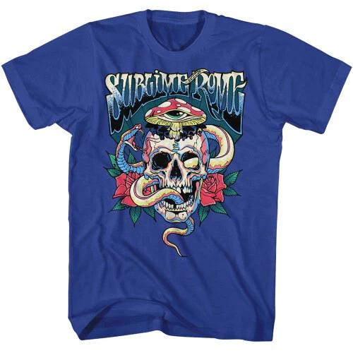Sublime With Rome Snake Skull Royal T-Shirt M