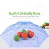 Foldable Lace Food Cover: Large Round Insect-Proof Table, Dish & Rice Protector Umbrella