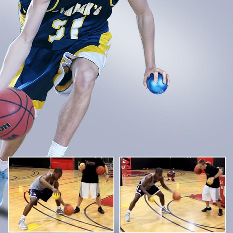 Children's Soft Sand Inflatable Mini Ball Basketball Training Exercise Weighted Jump Ball For Agility Speed Reaction Dribbling Control Training